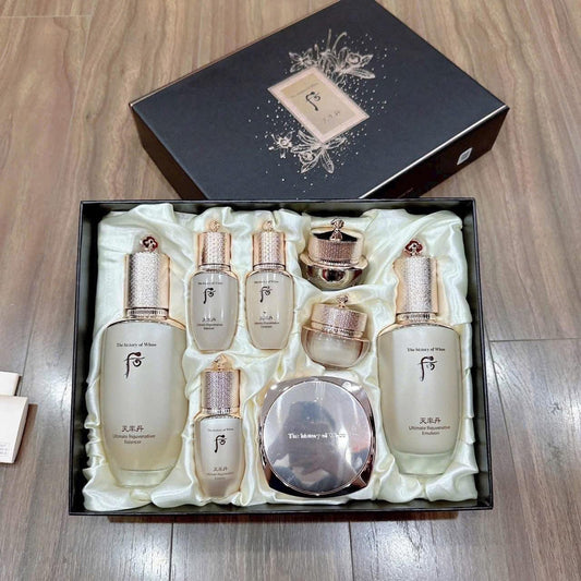 THE WHOO CHEONYULDAN HWAYUL ULTIMATE REGENERATIVE FULL SET 8 ITEMS