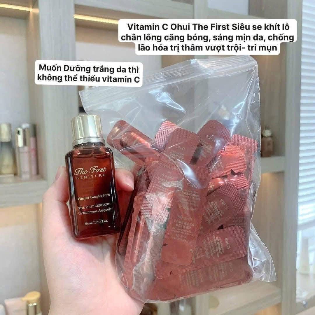 OHUI THE FIRST GENITURE VITAMIN COMPLEX AMPOULE SAMPLES 1ML x 30PCS