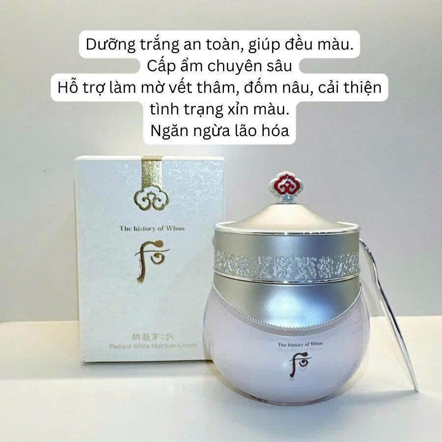 THE WHOO RADIANT WHITE MOISTURE CREAM 60ML