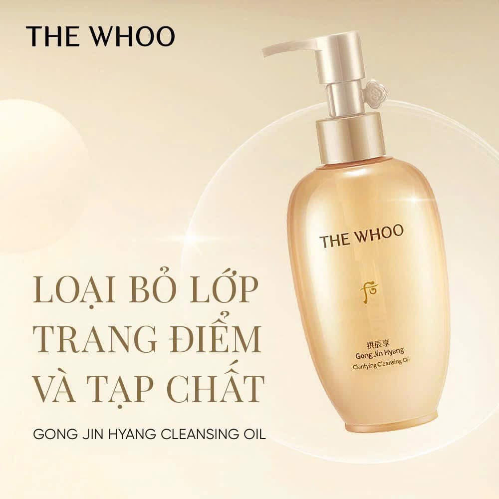 THE WHOO GONGJINHYANG CLARIFYING CLEANSING OIL 200ML
