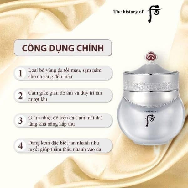 THE WHOO RADIANT WHITE MOISTURE CREAM 60ML