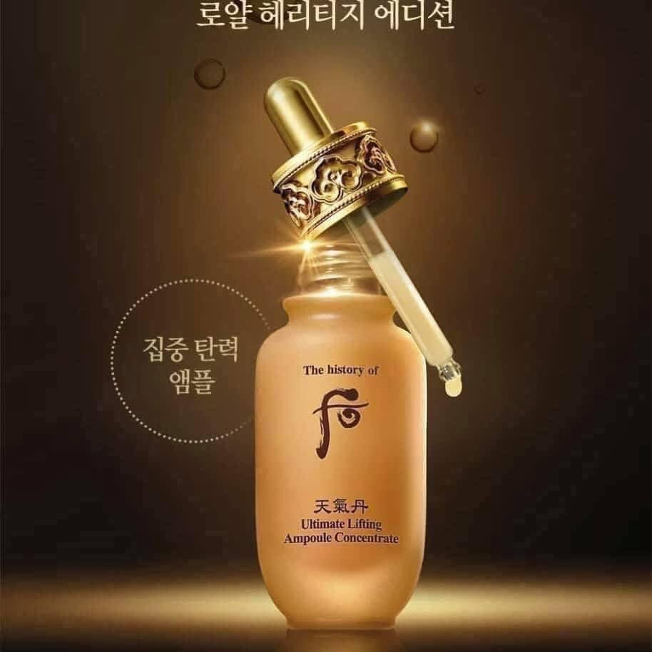 THE WHOO ULTIMATE LIFTING AMPOULE CONCENTRATE SAMPLES 1ML x 30PCS