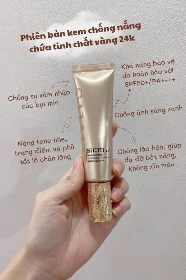 SUM37 LOSEC SUMMA PREMIUM GOLD REGENERATING SUNSCREEN SPF50+ PA++++ SPECIAL SET OF 3