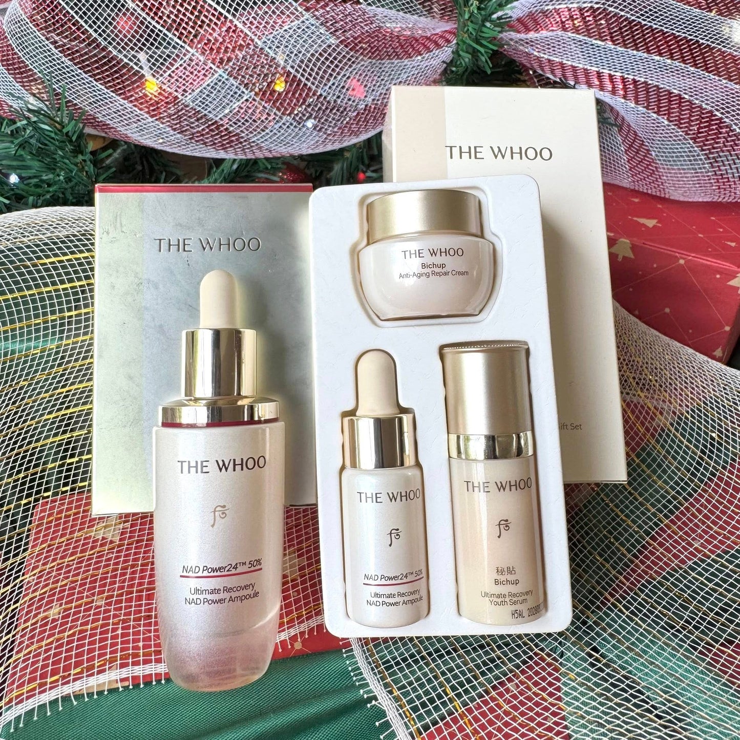 THE WHOO BICHUP ULTIMATE RECOVERY NAD POWER AMPOULE 30ML SPECIAL SET