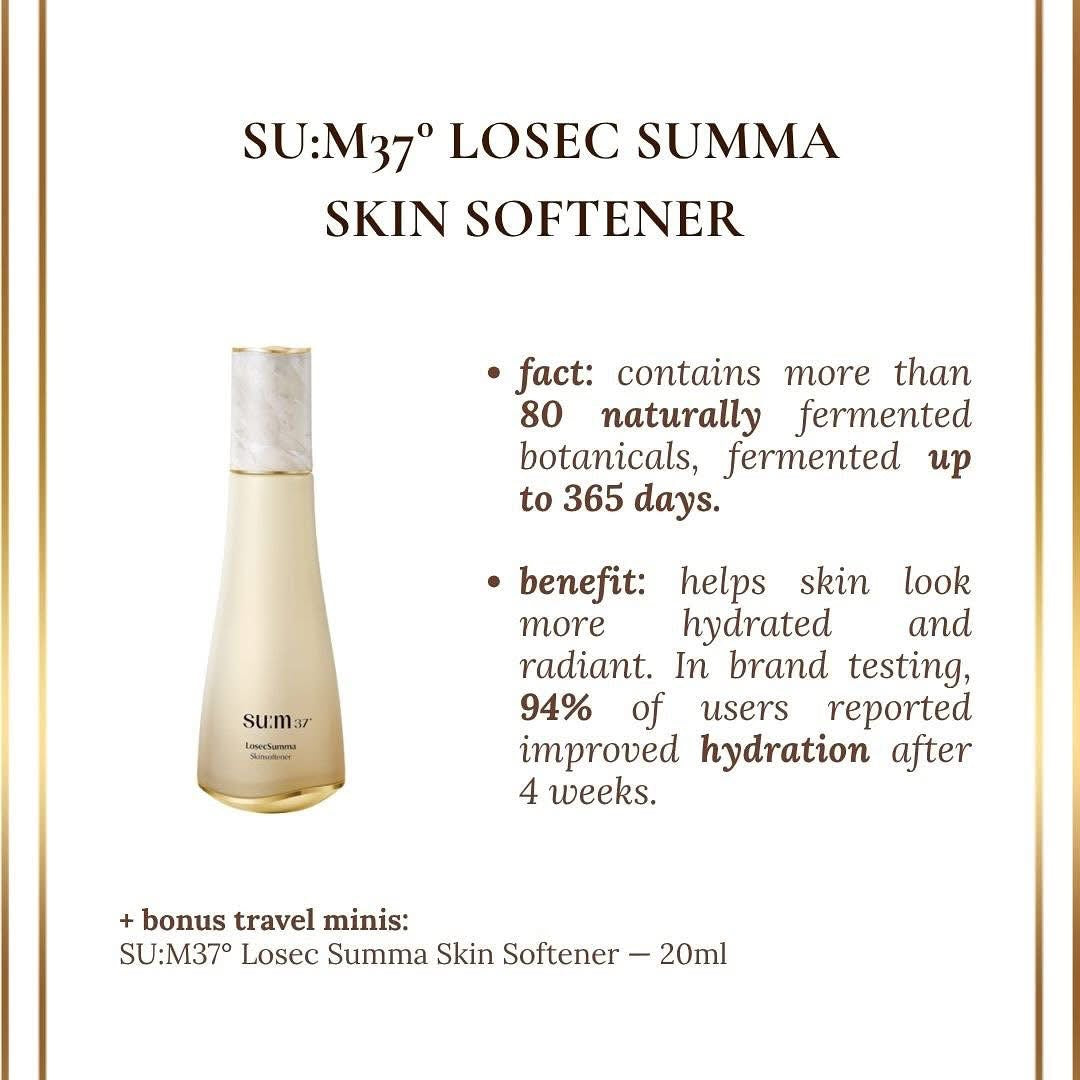 SUM37 LOSEC SUMMA GOLD REPAIR FULL SET OF 14 ITEMS